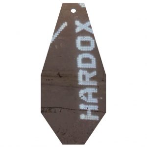 tarcza ipsc alfa strzelecka metalowa HARDOX widok z góry