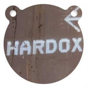 Gong miś strzelecki metalowy hardox drugie zdjęcie
